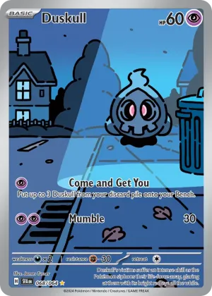 Duskull Pokémon Shrouded Fable #68 Holo