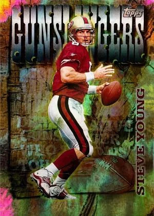 Steve Young 1998 Topps Chrome Football Refractor #9