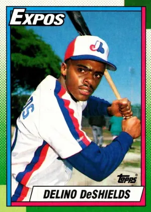 Delino DeShields 1990 Topps Baseball #224