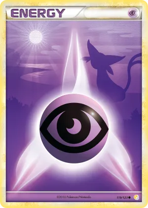 Psychic Energy Pokémon HeartGold & SoulSilver #119