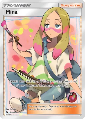 Mina Pokémon Lost Thunder #211 Holo