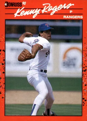 Kenny Rogers 1990 Donruss Baseball #283