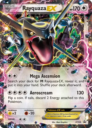 Rayquaza-EX Pokémon XY Black Star Promos #XY69 Holo