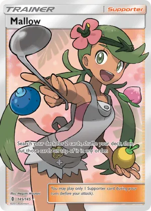 Mallow Pokémon Guardians Rising #145 Holo
