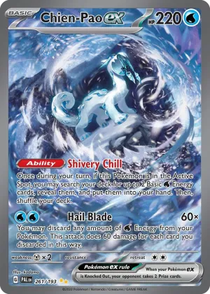 Chien-Pao ex Pokémon Paldea Evolved #261 Holo