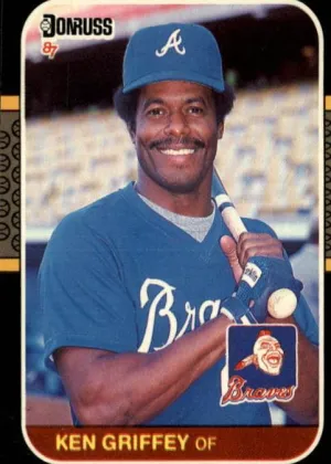 Ken Griffey 1987 Donruss Baseball #513