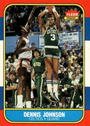 Dennis Johnson 1986 Fleer Basketball #50