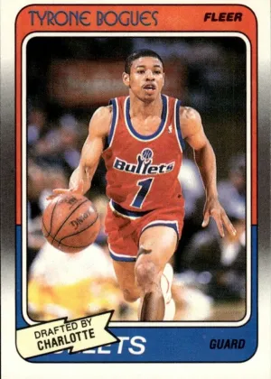 Muggsy Bogues 1988 Fleer Basketball #13