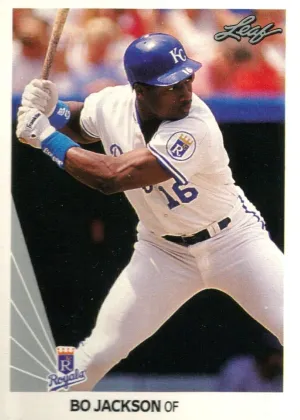 Bo Jackson 1990 Leaf Baseball #125