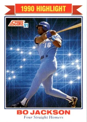 Bo Jackson 1991 Score Highlight Baseball #420