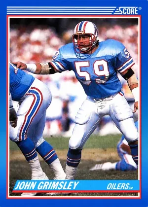 John Grimsley 1990 Score Football #407