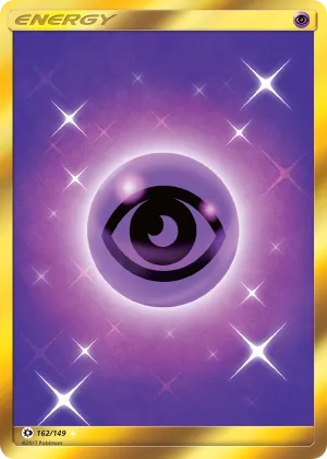Psychic Energy Pokémon Sun & Moon #162 Holo