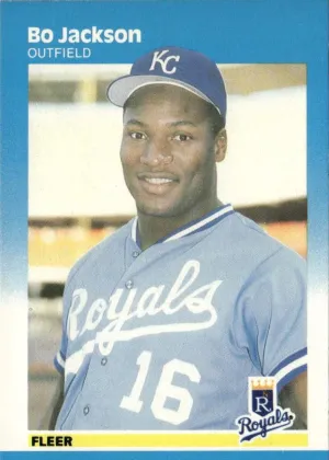 Bo Jackson 1987 Fleer Baseball #369