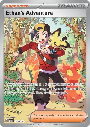 Ethan's Adventure Pokémon Destined Rivals #236 Holo
