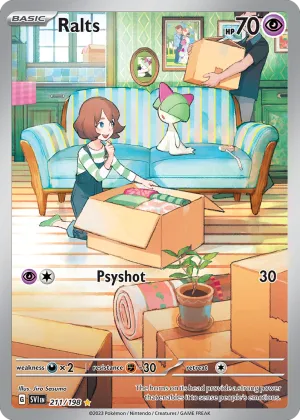 Ralts Pokémon Scarlet & Violet #211 Holo