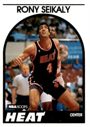 Rony Seikaly 1989 Hoops Basketball #243