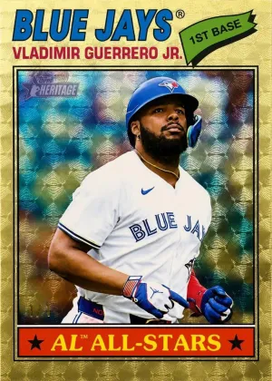 Vladimir Guerrero Jr 2026 Topps Heritage Chrome Baseball Superfractor #46