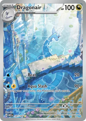 Dragonair Pokémon 151 #181 Holo