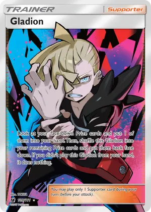 Gladion Pokémon Crimson Invasion #109 Holo