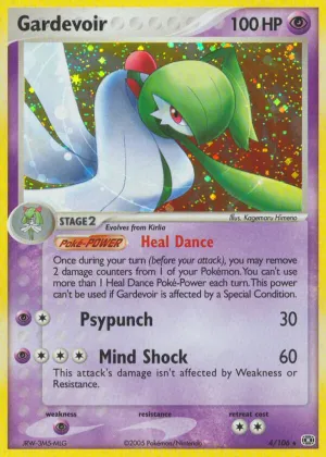 Gardevoir Pokémon Emerald #4 Reverse Holo