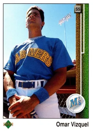 Omar Vizquel 1989 Upper Deck Baseball #787