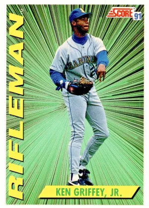 Ken Griffey Jr. 1991 Score Rifleman Baseball #697