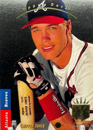Chipper Jones 1993 Upper Deck SP Baseball Foil #280