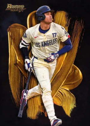 Shohei Ohtani 2025 Bowman's Best Strokes Of Gold Baseball #SG-12