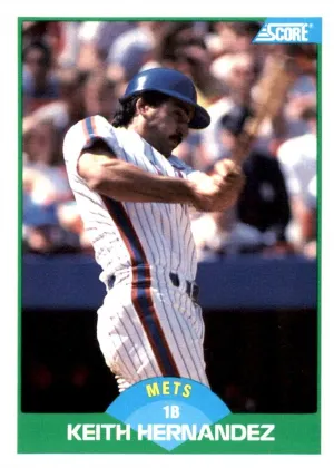 Keith Hernandez 1989 Score Baseball #41