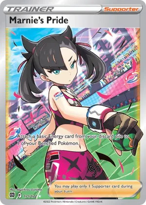 Marnie's Pride Pokémon Brilliant Stars #171 Holo