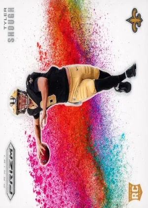 Tyler Shough 2025 Panini Prizm Color Blast Football #21