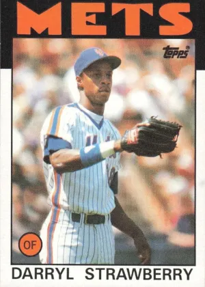 Darryl Strawberry 1986 Topps Baseball #80