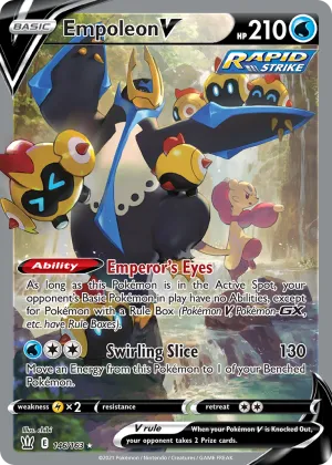 Empoleon V Pokémon Battle Styles #146 Holo
