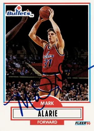 Mark Alarie 1990 Fleer Basketball #190