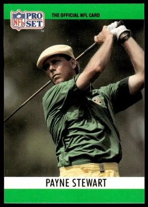Payne Stewart 1990 Pro Set Special Football #1