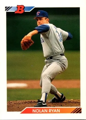 Nolan Ryan 1992 Bowman Baseball #222