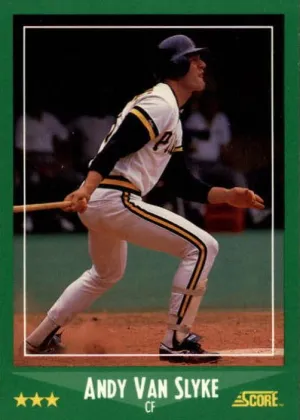 Andy Van Slyke 1988 Score Baseball #416