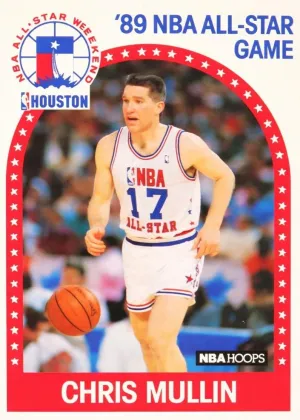 Chris Mullin 1989 Hoops All-Star Basketball #230