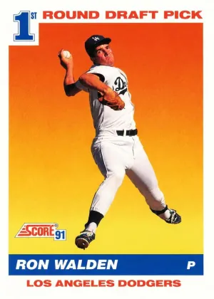 Ronnie Walden 1991 Score Baseball #679