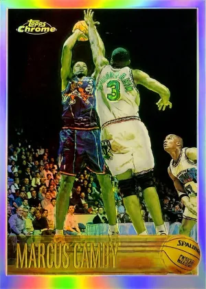 Marcus Camby 1996 Topps Chrome Basketball Refractor #161