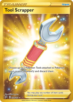 Tool Scrapper Pokémon Rebel Clash #208 Holo