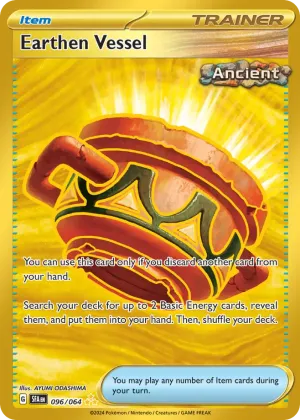 Earthen Vessel Pokémon Shrouded Fable #96 Holo