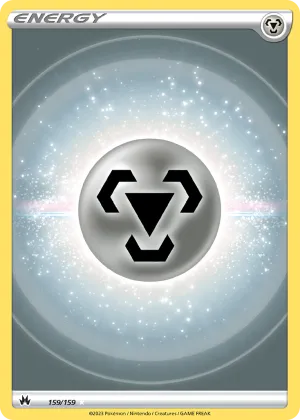 Metal Energy Pokémon Crown Zenith #159 Holo