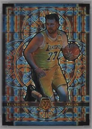Luka Doncic 2024 Panini Mosaic Stained Glass Basketball #13