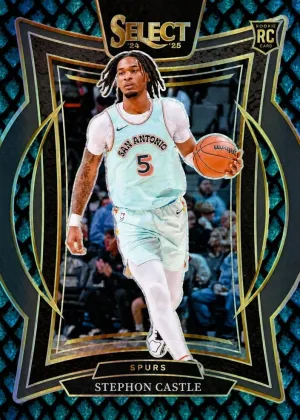 Stephon Castle 2024 Panini Select Concourse Basketball Dragon Scale #72