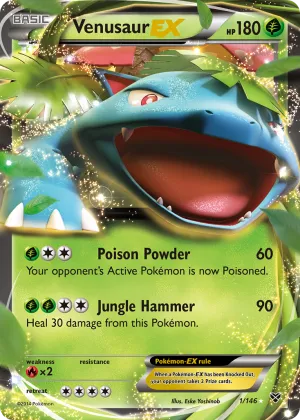 Venusaur-EX Pokémon XY #1 Holo