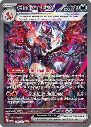 Charizard ex Pokémon Paldean Fates #234 Holo
