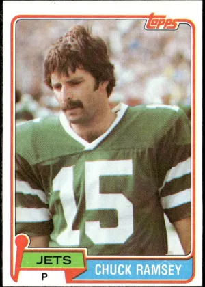 Chuck Ramsey 1981 Topps Football #406