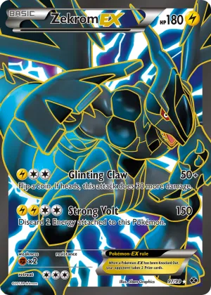 Zekrom-EX Pokémon Next Destinies #97 Holo