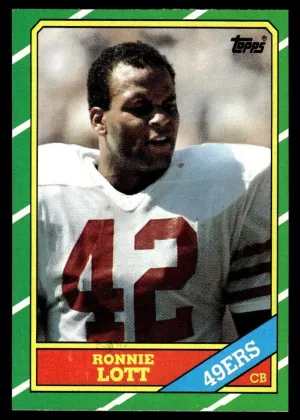Ronnie Lott 1986 Topps Football #168